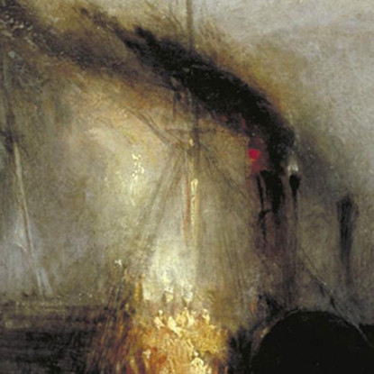 Pace - Sepoltura In Mare Joseph Mallord William Turner jwt20 quadro stampato su tela