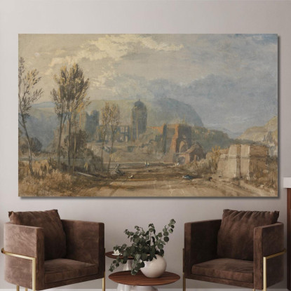 Andernach Joseph Mallord William Turner jwt27 quadro stampato su tela