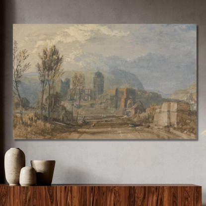Andernach Joseph Mallord William Turner jwt27 quadro stampato su tela