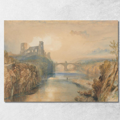 Castello Di Bernardo Joseph Mallord William Turner jwt30 quadro stampato su tela