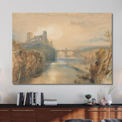 Castello Di Bernardo Joseph Mallord William Turner jwt30 quadro stampato su tela