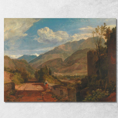 Castello Di St. Michael Bonneville Savoia Joseph Mallord William Turner jwt34 quadro stampato su tela
