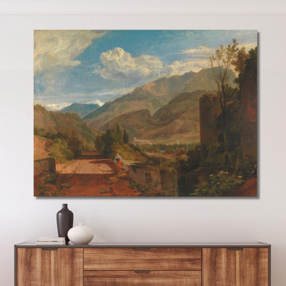 Castello Di St. Michael Bonneville Savoia Joseph Mallord William Turner jwt34 quadro stampato su tela