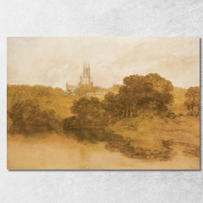 Abbazia Di Fonthill Wiltshire Joseph Mallord William Turner jwt49 quadro stampato su tela