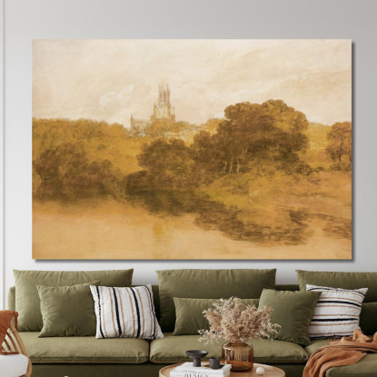 Abbazia Di Fonthill Wiltshire Joseph Mallord William Turner jwt49 quadro stampato su tela