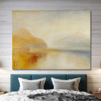 Inverary Pier Loch Fyne - Mattina Joseph Mallord William Turner jwt62 quadro stampato su tela