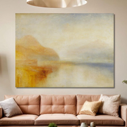 Inverary Pier Loch Fyne - Mattina Joseph Mallord William Turner jwt62 quadro stampato su tela