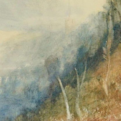 Losanna Da Ovest Joseph Mallord William Turner jwt67 quadro stampato su tela