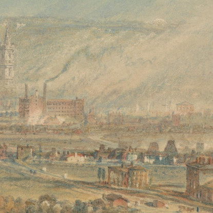 Leeds Joseph Mallord William Turner jwt68 quadro stampato su tela