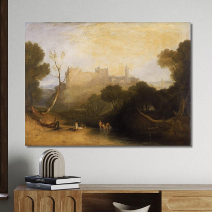 Palazzo Di Linlithgow Joseph Mallord William Turner jwt71 quadro stampato su tela