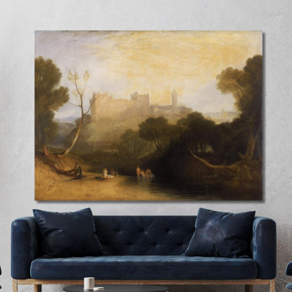 Palazzo Di Linlithgow Joseph Mallord William Turner jwt71 quadro stampato su tela