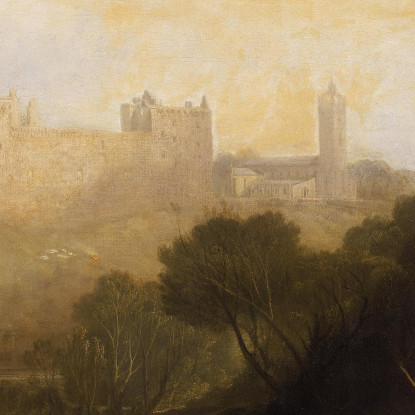 Palazzo Di Linlithgow Joseph Mallord William Turner jwt71 quadro stampato su tela