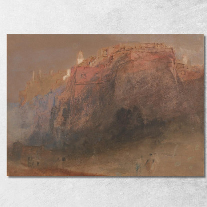 Lussemburgo Joseph Mallord William Turner jwt76 quadro stampato su tela