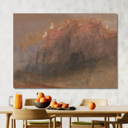 Lussemburgo Joseph Mallord William Turner jwt76 quadro stampato su tela