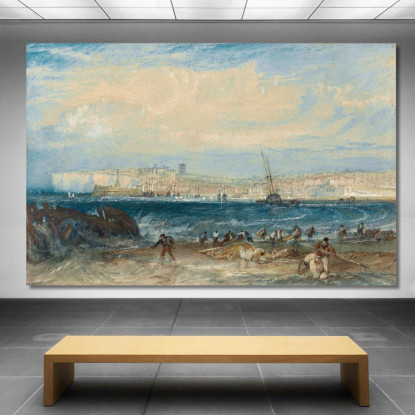 Margate Joseph Mallord William Turner jwt78 quadro stampato su tela