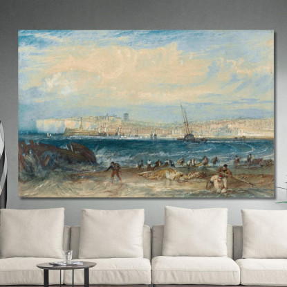 Margate Joseph Mallord William Turner jwt78 quadro stampato su tela