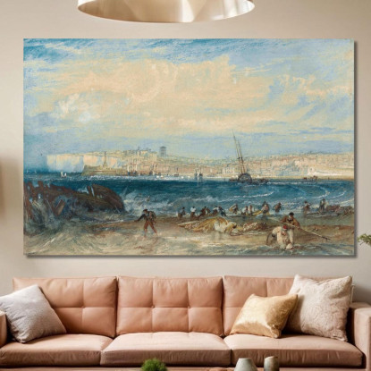 Margate Joseph Mallord William Turner jwt78 quadro stampato su tela