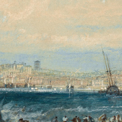 Margate Joseph Mallord William Turner jwt78 quadro stampato su tela