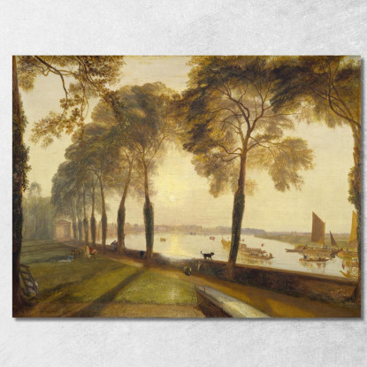 Terrazza Del Lago Mortale Joseph Mallord William Turner jwt82 quadro stampato su tela