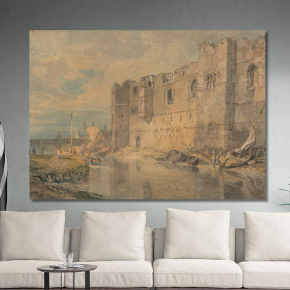 Newark Sopra Trent Joseph Mallord William Turner jwt86 quadro stampato su tela