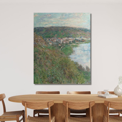 Veduta Di Vétheuil Claude Monet mnt350 quadro stampato su tela