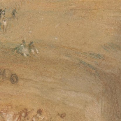 Collina Di Santa Caterina Guildford Surrey Joseph Mallord William Turner jwt100 quadro stampato su tela