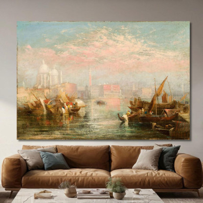 Paesaggio Marino Joseph Mallord William Turner jwt105 quadro stampato su tela