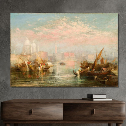 Paesaggio Marino Joseph Mallord William Turner jwt105 quadro stampato su tela