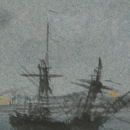 Nave Incagliata A Brighton Joseph Mallord William Turner jwt108 quadro stampato su tela