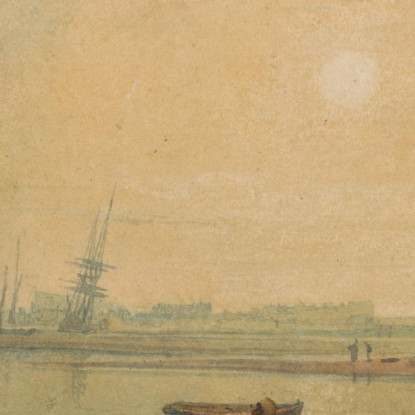 Teignmouth Devonshire Joseph Mallord William Turner jwt120 quadro stampato su tela