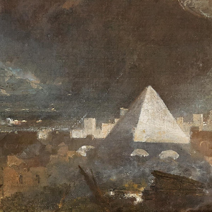 La Quinta Piaga D'Egitto Joseph Mallord William Turner jwt129 quadro stampato su tela