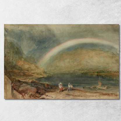 L'Arcobaleno Osterspai E Filsen Joseph Mallord William Turner jwt136 quadro stampato su tela