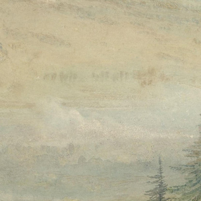 Vista Di Farnley Hall Nello Yorkshire Joseph Mallord William Turner jwt148 quadro stampato su tela