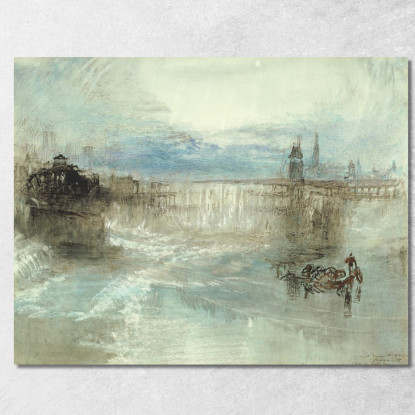 Veduta Di Lucerna Joseph Mallord William Turner jwt152 quadro stampato su tela