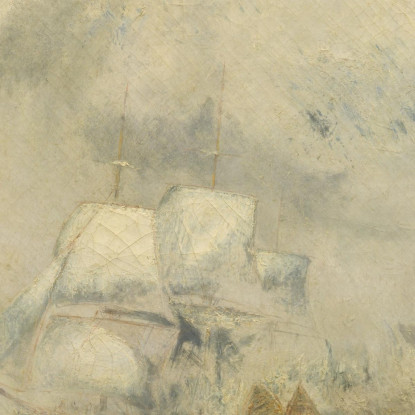 Baleniere Joseph Mallord William Turner jwt158 quadro stampato su tela