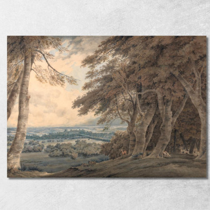 Windsor Joseph Mallord William Turner jwt159 quadro stampato su tela