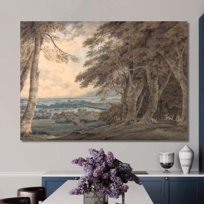 Windsor Joseph Mallord William Turner jwt159 quadro stampato su tela