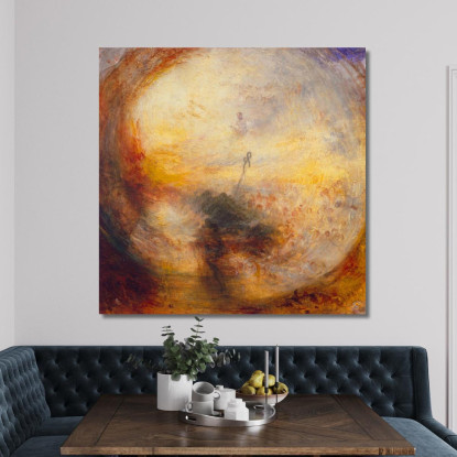 Luz Y Color La Teoría De Goethe La Mañana Después Del Diluvio La Escritura De Moisés Joseph Mallord William Turner cuadro en lie