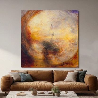 Light And Colour Goethe'S Theory The Morning After The Deluge Moses Writing Joseph Mallord William Turner canvas print
