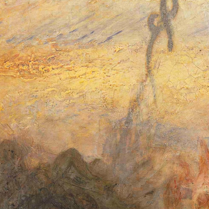 Luz Y Color La Teoría De Goethe La Mañana Después Del Diluvio La Escritura De Moisés Joseph Mallord William Turner cuadro en lie