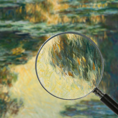 Ninfee 3 Claude Monet mnt360 quadro stampato su tela