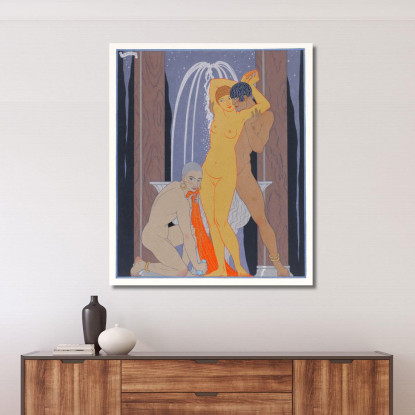 Clodia Accompagna Il Fratello George Barbier gbb11 quadro stampato su tela