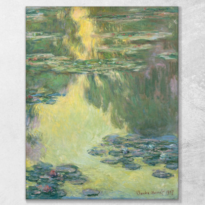 Ninfee 2 Claude Monet mnt364 quadro stampato su tela