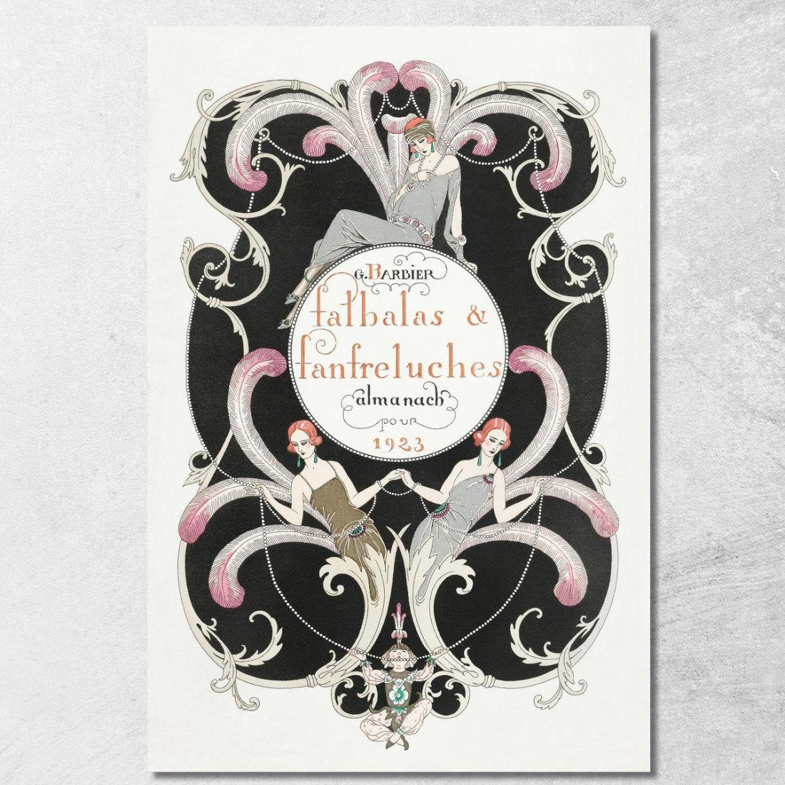 Falbalas Et Fanfreluches George Barbier gbb42 quadro stampato su tela