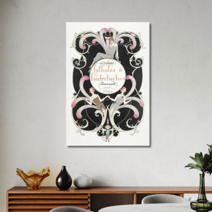 Falbalas Et Fanfreluches George Barbier gbb42 quadro stampato su tela