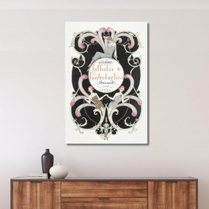 Falbalas Et Fanfreluches George Barbier gbb42 quadro stampato su tela