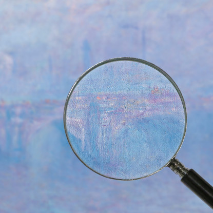 Effetto Nebbia Del Ponte Waterloo Claude Monet mnt367 quadro stampato su tela