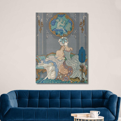 Relazioni Pericolose George Barbier gbb122 quadro stampato su tela