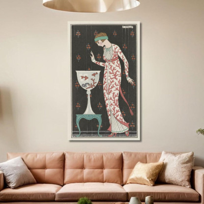 Abito Da Interno George Barbier gbb147 quadro stampato su tela