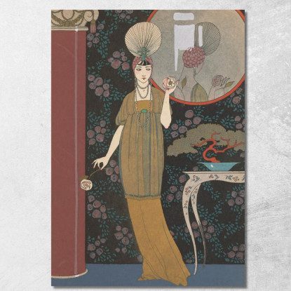 Sheherazade George Barbier gbb153 quadro stampato su tela